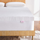 advanced support mattress topper 3-inch uplifting foam & cool cover