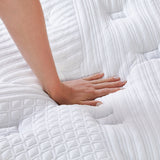 plush pillowtop 12-inch gel memory foam mattress