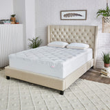 plush mattress topper 3-inch pillowtop & gel memory foam & cool cover