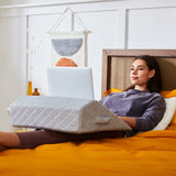 wedge pillow with antimicrobial cover